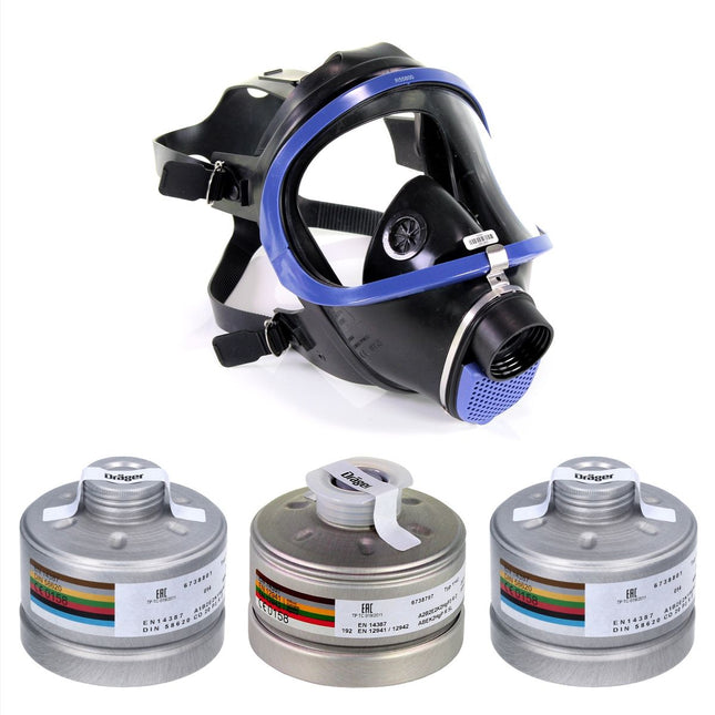 Masque complet Dräger X-plore 6300 (R55800) EN 148-1 / EN 136 Classe 2 +