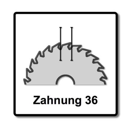 Festool Universal Sägeblatt W36 210 x 2,4 x 30 mm ( 493198 ) für Tauchsäge TS 75 - Toolbrothers