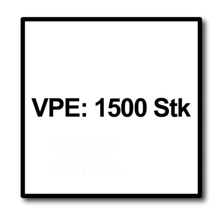 SPAX Flat Flange Head Screw for Back-Wall Fastening 3.5 x 25mm - Full thread - T-STAR Plus - Torx T20 - Wirox - 4Cut for rear panels without lens 1500 pcs. (5x 0151010350253)