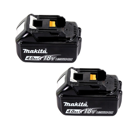 Makita DLM 382 M2 cordless lawn mower 36 V ( 2x 18 V ) 38 cm 40 l + 2x battery 4.0 Ah - without charger