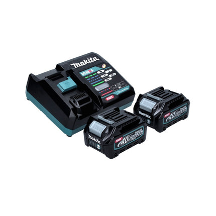 Makita GA 005 GD2 Amoladora angular sin cable 40 V máx. 125 mm XGT sin escobillas + 2x batería recargable 2,5 Ah + cargador