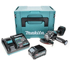 Makita GA008GM101 Cordless Angle Grinder 125 mm 40V max. Brushless XGT + 1x Battery 4.0 Ah + Charger + Makpac Case