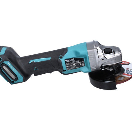Makita GA 016 GM2 Cordless angle grinder 40 V max. 125 mm Brushless XGT + 2x battery 4,0 Ah + charger