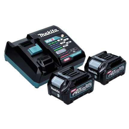 Makita GA 016 GD201 Akku Winkelschleifer 40 V max. 125 mm Brushless  XGT + 2x Akku 2,5 Ah + Ladegerät + Makpac