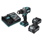 Makita DF 001 GD2 Cordless drill driver 40 V max. 140 Nm XGT Brushless + 2x rechargeable battery 2.5 Ah + charger