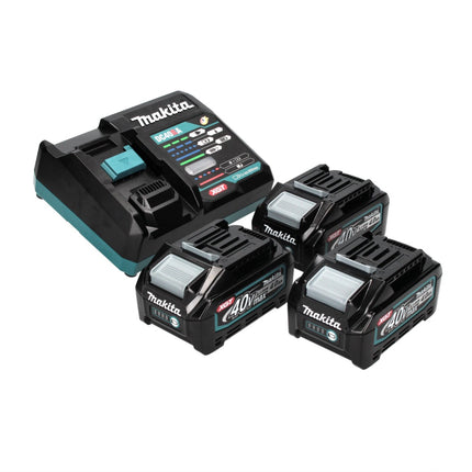 Makita DF 001 GM301 Akku Bohrschrauber 40 V max. 140 Nm XGT Brushless + 3x Akku 4,0 Ah + Ladegerät + Makpac