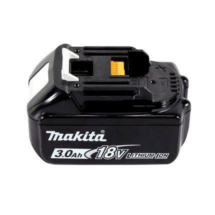 Makita DPB 183 F1 Sierra de cinta sin cable 18 V 66 mm sin escobillas + 1x Batería 3.0 Ah - sin cargador