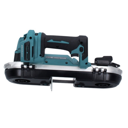 Makita DPB 183 RT akumulatorowa piła taśmowa 18 V 66 mm bezszczotkowa + 2x akumulator 5,0 Ah + ładowarka