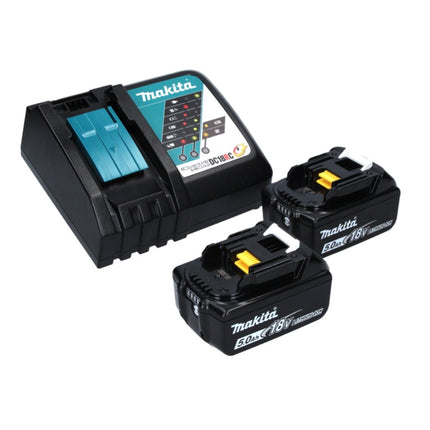 Makita DCE 090 RT2X1 Découpeuse sans fil sans balai 230 mm 36 V (2x 18 V) + 2x Batteries 6,0 Ah + Chargeur