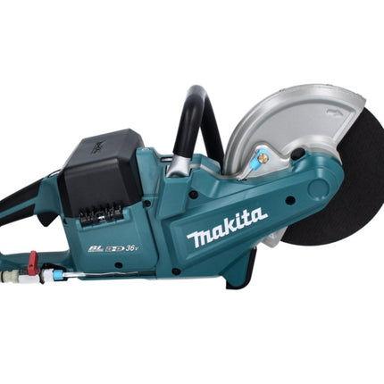 Makita DCE 090 RG2X1 Cordless Brushless Disc Cutter 36 V (2x 18 V) 230 mm + Batteries 6.0 Ah + Charger