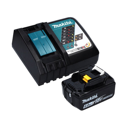 Avvitatore a impulsi a batteria Makita DTW 700 RG1J 18 V 700 Nm 1/2" XPT Brushless + 1x batteria ricaricabile 6,0 Ah + caricabatterie + Makpac