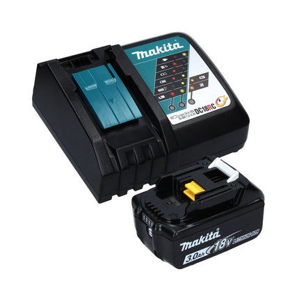 Makita DTW 701 RF1J cordless impact wrench 18 V 700 Nm 1/2" XPT Brushless + 1x rechargeable battery 3.0 Ah + charger + Makpac