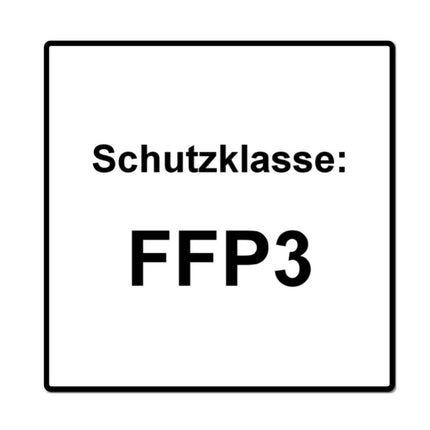 Dräger X-plore 1730 V FFP3 NR D Halbmaske 10 Stück ( 3951088 ) FFP3 Partikelfiltrierend Universalgröße mit CoolMAX Ventil Atemschutzmaske