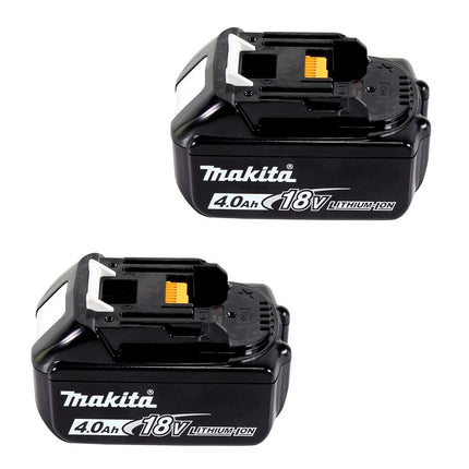 Makita DUB 363 M2V Soplador / aspirador de hojas sin cable 36 V ( 2x 18 V ) Sin escobillas + juego de aspiración + 2x batería 4.0 Ah - sin cargador