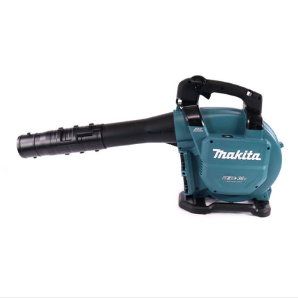 Makita DUB 363 PT2V Soffiatore / aspirafoglie a batteria 36 V ( 2x 18 V ) brushless + set di aspirazione + 2x batteria ricaricabile 5,0 Ah + doppio caricabatterie