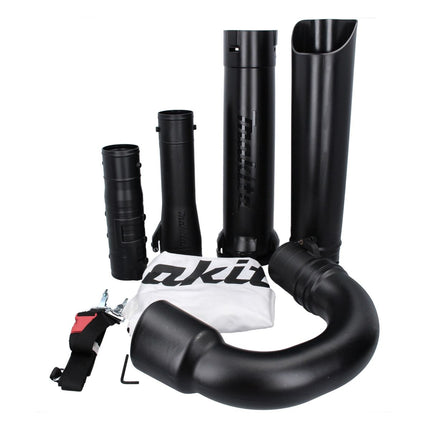 Makita DUB 363 RG2V Soffiatore / aspirafoglie a batteria 36 V ( 2x 18 V ) Brushless + set di aspirazione + 2x batteria ricaricabile 6,0 Ah + caricabatterie