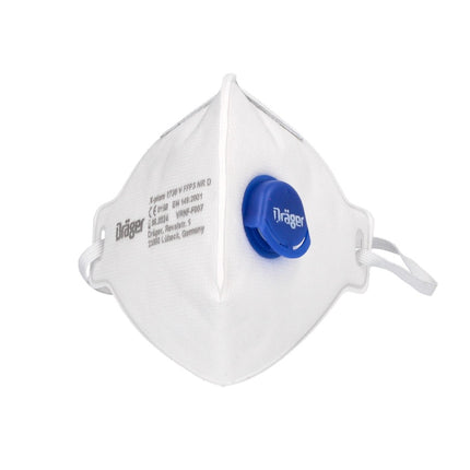 Dräger X-plore 1730 V NR D Semi-maschera filtrante FFP3 - 3 pz. Misura universale con respiratore a valvola CoolMAX