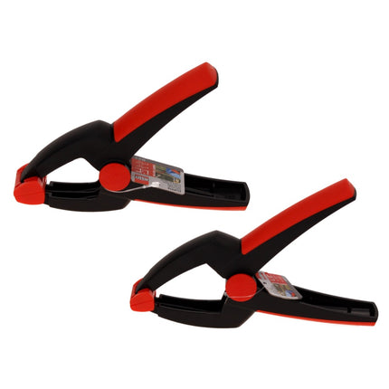 Bessey Clippix Jeu de pinces à ressort - XC5 50/50 mm + XC7 75/70 mm