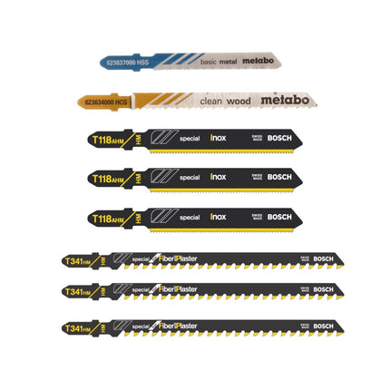 Metabo STEB 65 Quick Stichsäge 450 Watt + 6x Stichsägeblatt + Koffer