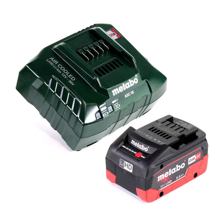 Metabo BH 18 LTX BL 16 Tassellatore a batteria 18 V 1.3 J SDS-plus Brushless + 1x Batteria 5,5 Ah + Caricabatterie + Valigetta MetaBOX