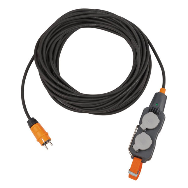 Brennenstuhl professionalLINE Powerblock mit 4 Steckdosen IP 54 25 m ( 9161250160 ) H07RN-F 3G1,5