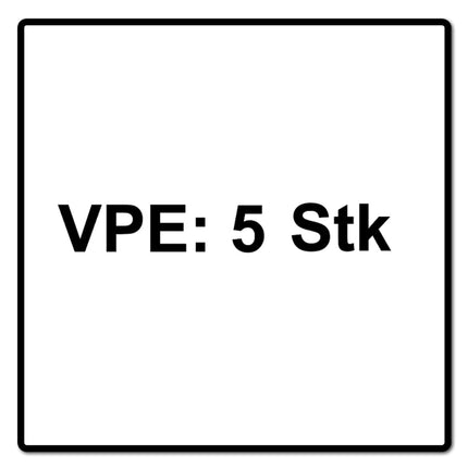 Fein E-Cut Long-Life Lama da sega Starlock / Bimetal / 20 x 34 mm - 5 pz. ( 63502183230 )