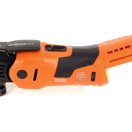 FEIN AFSC 18 QSL Oscillateur sans fil SuperCut 18 V SLM (712927600000) + Set d'aspiration + 2x Batteries 3.0 Ah + Chargeur + Coffret