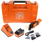 FEIN AFSC 18 QSL Akku SuperCut Oszillierer 18V SLM  ( 71292760000 ) + Absaug Set + 1x 5,2 Ah Akku + Ladegerät + Koffer