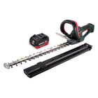 Tagliasiepi a batteria Metabo AHS 18-55 V 18 V 53 cm + 1x batteria 10,0 Ah - senza caricabatteria
