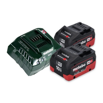 Metabo Power 160-5 18 LTX BL OF cordless compressor 18 V 8.0 bar brushless + 2x rechargeable battery 10.0 Ah + charger