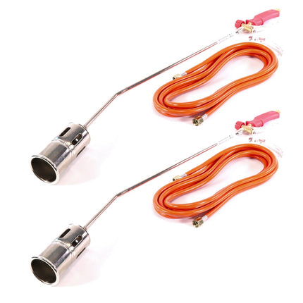 Rothenberger Industrial ROMAXI Premium Set 2x Anwärmbrenner + Schlauch 1060 °C ( 2x 030954E ) Hochleistungsbrenner