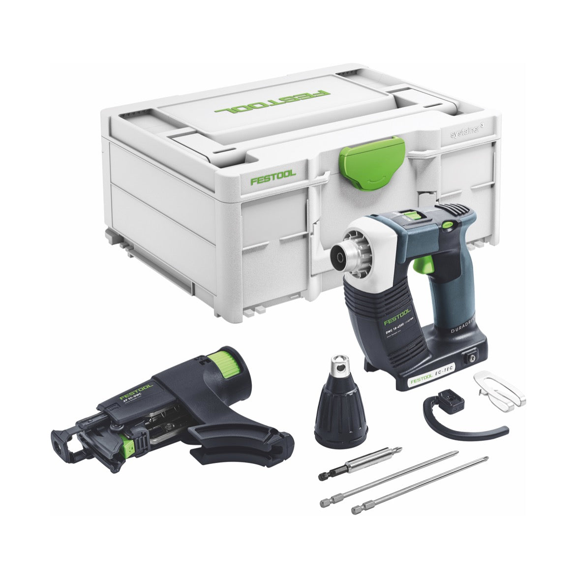 Festool DWC 18-4500 Basic Akku Bauschrauber 18 V 14 Nm Brushless ( 576504 ) + Systainer - ohne Akku, ohne Ladegerät ( Nachfolger von 574747 )