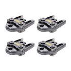 Cęgi zaciskowe szczękowe REMS 4x Standard V 12 ( 4x 570107 ) do pras promieniowych (z wyjątkiem Mini-Press)