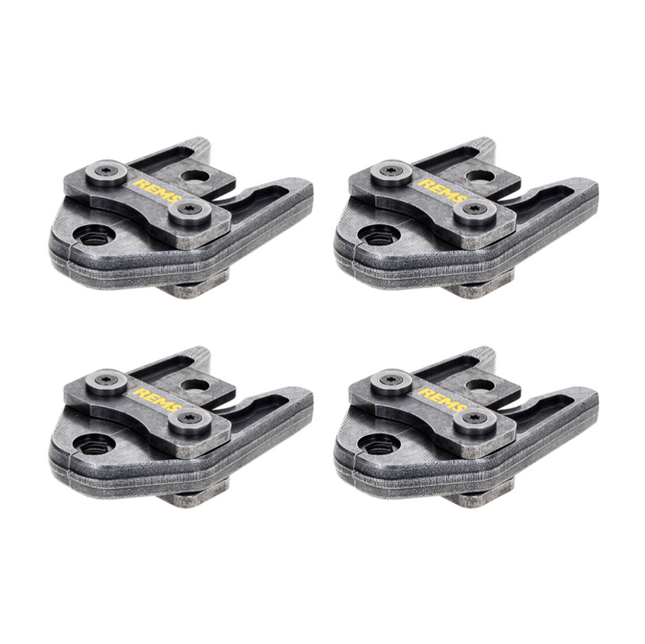 REMS pressing jaw pressing tongs 4x Standard V 12 ( 4x 570107 ) for radial presses ( except Mini-Press )