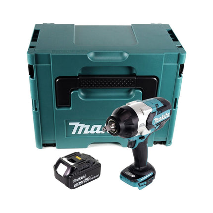 Makita DTW 1002 G1J Akku Schlagschrauber 18 V 1000 Nm 1/2“ Brushless + 1x Akku 6,0 Ah + Makpac - ohne Ladegerät