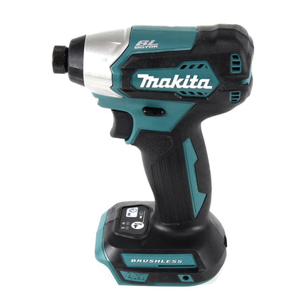 Makita DTD 155 RGJ cordless impact wrench 18 V 140 Nm 1/4" brushless + 2x rechargeable battery 6.0 Ah + charger + Makpac