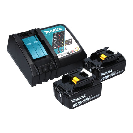 Makita DGA 458 Z 18 V Cordless Angle Grinder 115 mm Brushless Solo (Body Only) - without battery, without charger, without accessories