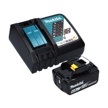 Makita DTW 800 RG1J Atornillador de impacto inalámbrico 18 V 7/16" 800 Nm sin escobillas + 1x batería 6,0 Ah + cargador + Makpac