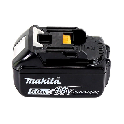 Makita DTW 285 T1J Llave de impacto a batería 18 V 280 Nm 1/2" sin escobillas + 1x batería 5,0 Ah + Makpac - sin cargador