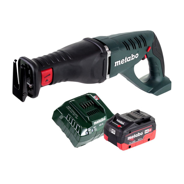 Metabo ASE 18 LTX Seghetto diritto a batteria 18V - senza batteria, senza caricabatterie ( 602269850 )
