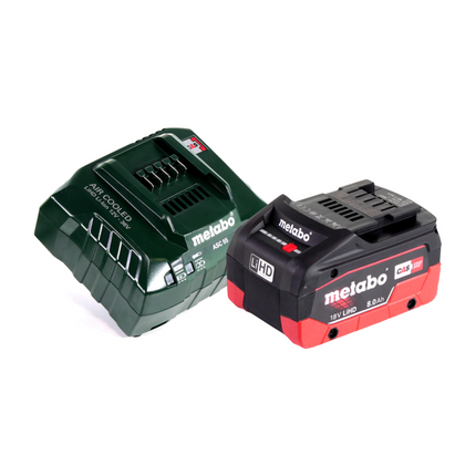 Metabo KHA 18 LTX Cordless Hammer 2.2 J 18V SDS Plus + 1x Battery 8.0 Ah + Charger + MetaBOX Case