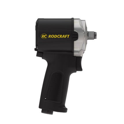 Rodcraft RC2203 llave de impacto 650 Nm 1/2" + juego de vasos RS4114 14 piezas 10 - 27 mm