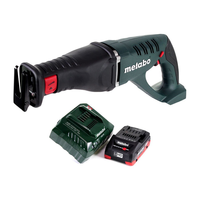 Metabo ASE 18 LTX Cordless Sabre Saw 18 V + 1x Battery 4.0 Ah + Charger