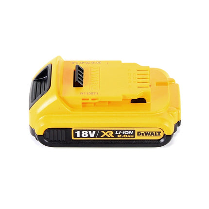 Sierra tronzadora e ingletadora a batería DeWalt DCS 365 N 18 V 184 mm + 1x batería 2,0 Ah - sin cargador
