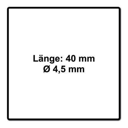 SPAX Vis universelle 4,5 x 40 mm - Filetage partiel - Tête fraisée T-STAR plus - 4Cut - WIROX - 1000 pcs. (5x 0191010450403)