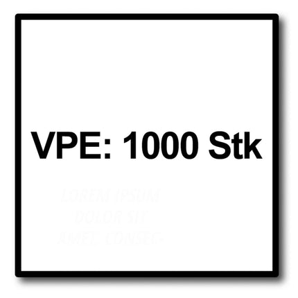 SPAX Vis universelle 4,5 x 40 mm - Filetage partiel - Tête fraisée T-STAR plus - 4Cut - WIROX - 1000 pcs. (5x 0191010450403)