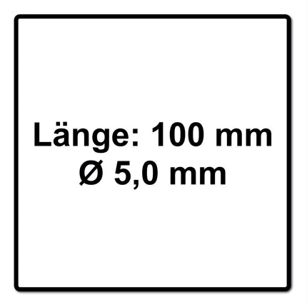 Tornillo universal SPAX 5,0 x 100 mm 500 piezas (5x 0191010501003) rosca parcial cabeza avellanada T-STAR plus 4Cut WIROX