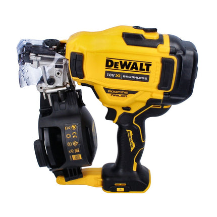 Clavadora a batería DeWalt DCN 45 RNL1 clavadora de bobina 18 V 19 - 44 mm sin escobillas + 1x batería 3,0 Ah + cargador + TSTAK