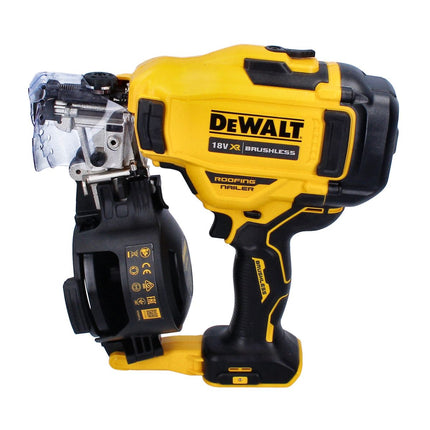 Clavadora de bobina DeWalt DCN 45 RNL2 18 V 19 - 44 mm sin escobillas + 2x batería 3,0 Ah + cargador + TSTAK