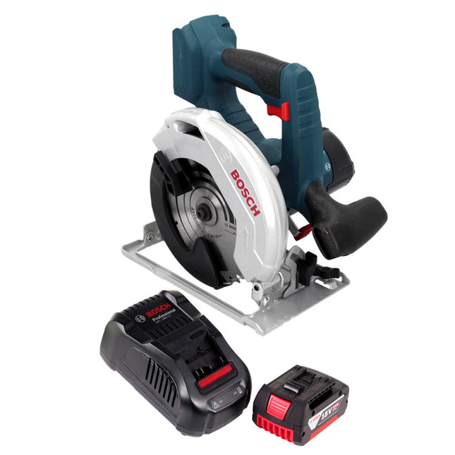 Sierra circular a batería Bosch GKS 18 V-57 Professional 18 V 165 mm + 1x batería 5,0 Ah + cargador